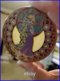 Disney Fantasy Pin Kingdom Hearts RAPUNZEL LE 100 Stained Glass tangled