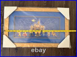 Disney Framed Pin Set 265/400 Happiest Homecoming March Disneyland 50th BOXED