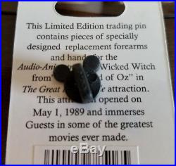 Disney Great Movie Ride Piece of History Pin LE 3500 2008 Series 3 Wizard Oz The