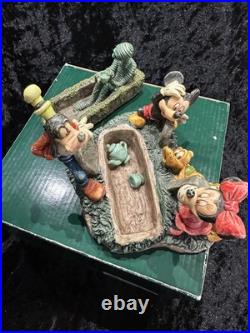 Disney HAUNTED MANSION Tea Anyone Harmony Kingdom Mickey Minnie Goofy Pluto