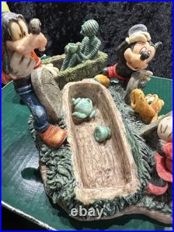 Disney HAUNTED MANSION Tea Anyone Harmony Kingdom Mickey Minnie Goofy Pluto