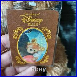Disney HIDDEN MICKEY FACE PRE DUFFY SHAGGY BEAR Plush Theme Park Edition 17
