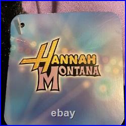 Disney HIDDEN MICKEY PRE DUFFY Hannah Montana Black BEAR Plush Theme Park RARE
