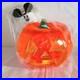 Disney Halloween Pumpkin Popcorn Bucket Used Lighted Collectible