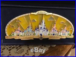 Disney Happiest Celebration On Earth Super Jumbo Worldwide Castle Pin Le 1500