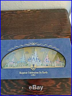 Disney Happiest Celebration On Earth Theme Park Castles Super Jumbo Pin MK DLR