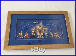 Disney Happiest Homecoming March 50th Anniversary Framed Pin Set 2006