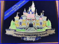 Disney Happiest Homecoming On Earth Sleeping Beauty Castle LE 1000 Jumbo Pin2005