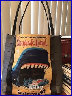 Disney Harveys 60th anniversary Poster Tote Storybook Land Blue Whale