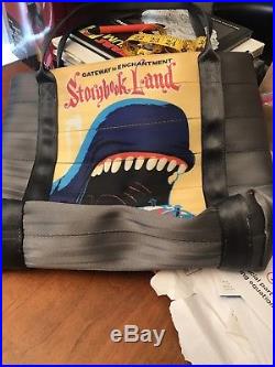 Disney Harveys 60th anniversary Poster Tote Storybook Land Blue Whale