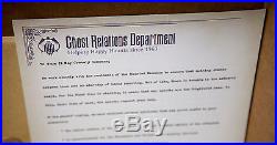 Disney Haunted Mansion Ghost Post Subscription Box 1 Limited Edition Disneyland