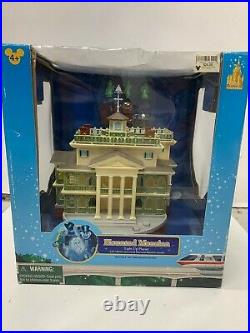 Disney Haunted Mansion Light Up Vintage Playset Theme Park Edition Box Complete