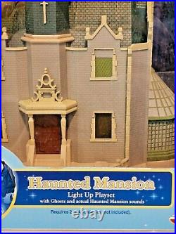 Disney Haunted Mansion Light Up Vintage Playset Theme Park Edition Complete Rare
