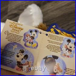 Disney Hidden Mickey Bear Pre-Duffy Easter 2003 Bunny Bear Tags RARE Theme Park