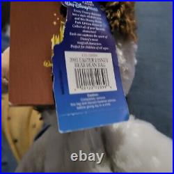 Disney Hidden Mickey Bear Pre-Duffy Easter 2003 Bunny Bear Tags RARE Theme Park