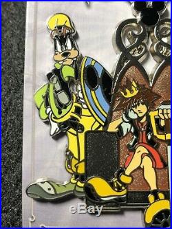 Disney Hot Topic Kingdom Hearts Goofy Sora Donald Pin 74535