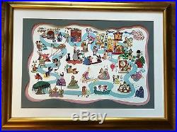 Disney It's A Small World A Magical Transformation Framed Set Le 300 Pin-pins