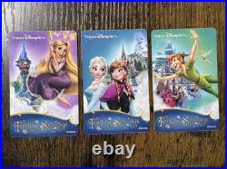 Disney JAL Fantastic Journey Express Paper Cups & Boarding Certificates Japan