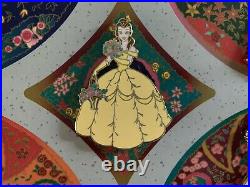 Disney LE1000 Princess Garden 5 Pin Set Ariel Belle Aurora Cinderella Snow White