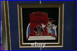 Disney LE 50 Framed Pin Card Set 50th Anniversary Cast Member Happiest Moment
