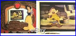 Disney LE Pin Piece of Movies Snow White 7 Dwarfs Dopey Film Cell Card +Map 2020