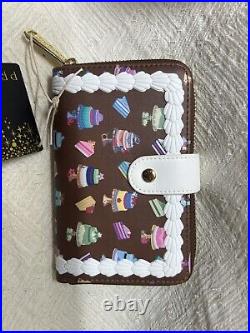 Disney LOT Alice in Wonderland theme including Loungefly Cake Wallet