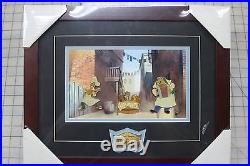 Disney Lady and the Tramp Tony's Restaurant Framed Pin Collection- AP Unopened