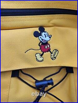 Disney Land Resort Mickey Mouse Yellow Backpack Rare! Great Condition Theme Park