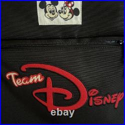 Disney Limited Backpack Black Disney Land Foldable 40x37x11cm Used Disney Limited Backpack Black Disney Land Foldable 40x37x11cm Used