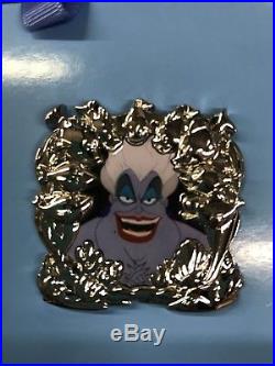 Disney Little Mermaid Theme Park Pack Pin Set Limited Edition 500
