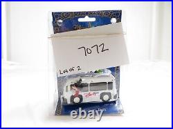 Disney Lot of 2 Theme Park Collection Transport Bus/Grand Marshall NIB 7072A