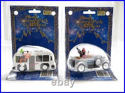 Disney Lot of 2 Theme Park Collection Transport Bus/Grand Marshall NIB 7072A