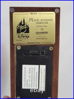Disney MAGIC KINGDOM MARQUEE First Edition OLSZEWSKI 2011 Lights Up DISNEY WORLD