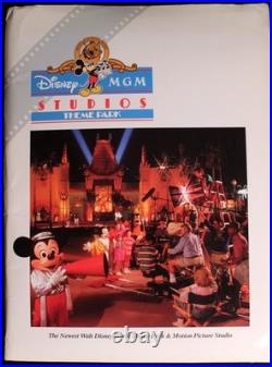 Disney MGM Studios 1989 Press Kit CHARLIE RIDGWAY Publicist at Walt Disney World