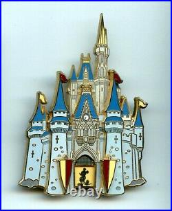 Disney Magic Kingdom Cinderella Castle Mickey Mouse Cast Drawbridge Jumbo Pin