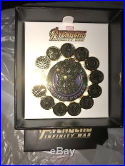 Disney Marvel 2018 Avengers Infinity War Super Hero Icons Pin Pop Up Exclusive