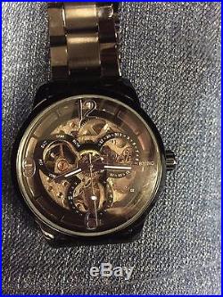 Disney Mickey BYINO BLACK SKELETON AUTOMATIC MENS WATCH