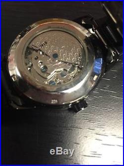 Disney Mickey BYINO BLACK SKELETON AUTOMATIC MENS WATCH