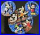 Disney Mickey Through The Years Jumbo Puzzle Steamboat Sorcerer LE 1000 Pin Set