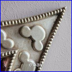 Disney Mickey Vintage 3D Icon Large Display Beveled Mirror Theme Park Exclusive