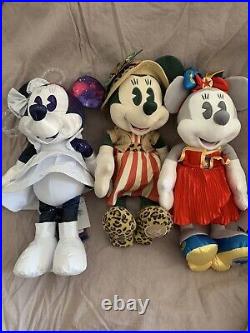 Disney Minnie mouse main attraction space mountain Dumbo Jungle plush January