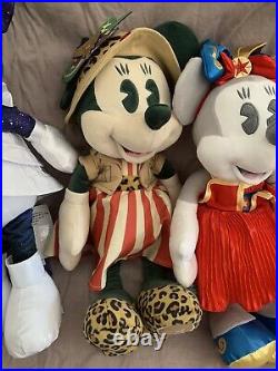 Disney Minnie mouse main attraction space mountain Dumbo Jungle plush January