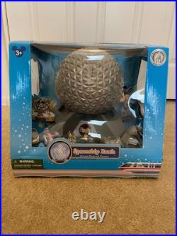 Disney Monorail Playset EPCOT Spaceship Earth Retired Disney World Set NIB NRFB