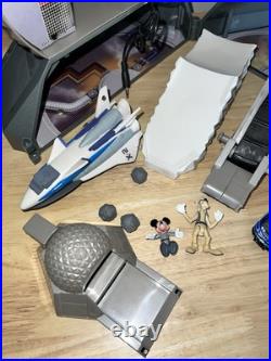 Disney Monorail Spaceship Earth Epcot Adventure Playset Park WDW World Ball RARE