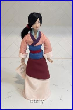 Disney Mulan Bradley's Porcelain Doll Theme Park Exclusive with Box 1990s Rare