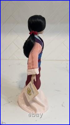 Disney Mulan Bradley's Porcelain Doll Theme Park Exclusive with Box 1990s Rare