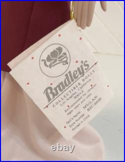 Disney Mulan Bradley's Porcelain Doll Theme Park Exclusive with Box 1990s Rare