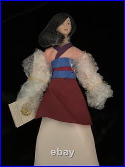 Disney Mulan Porcelain Doll Bradley's Theme Park Exclusive Limited Edition