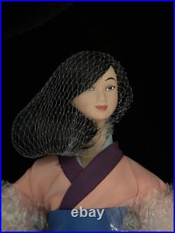 Disney Mulan Porcelain Doll Bradley's Theme Park Exclusive Limited Edition