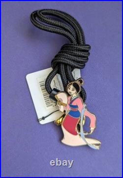 Disney Mulan with Fan Bolo Lanyard Theme Park Cast Member Excl NEW Very RARE